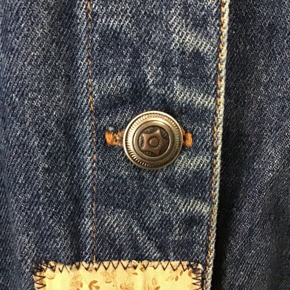 Vintage Haiks Barn Chore Country Jean Jacket Brown Corduroy Jacket Large - Picture 3 of 8